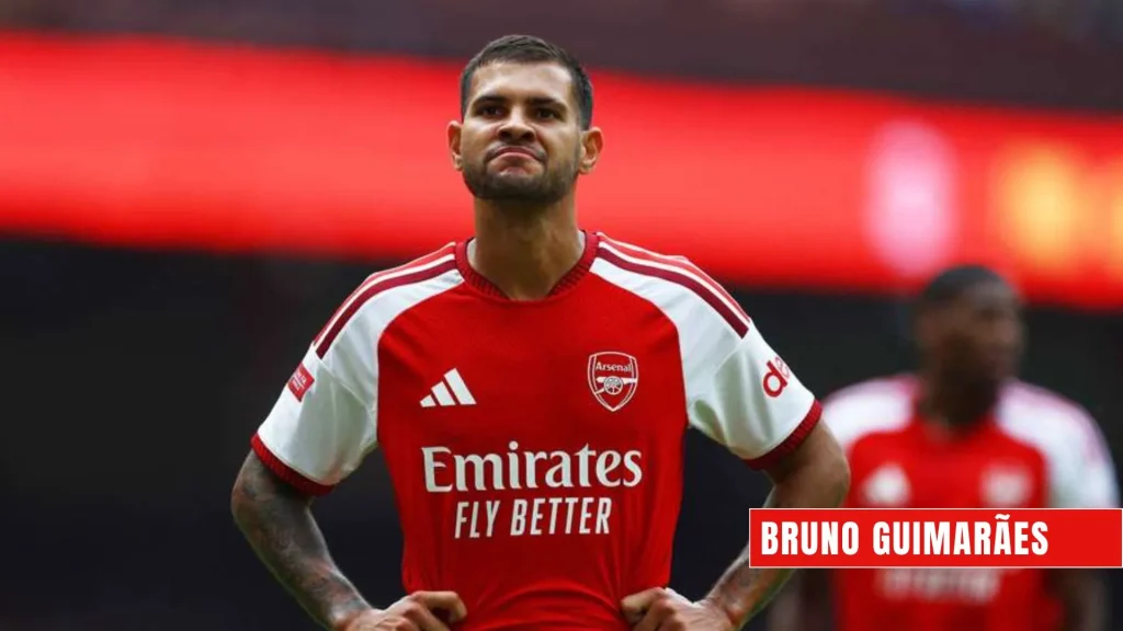 Bruno Guimarães - Centre- Midfielders for Premier League club Arsenal 2026-27 squad