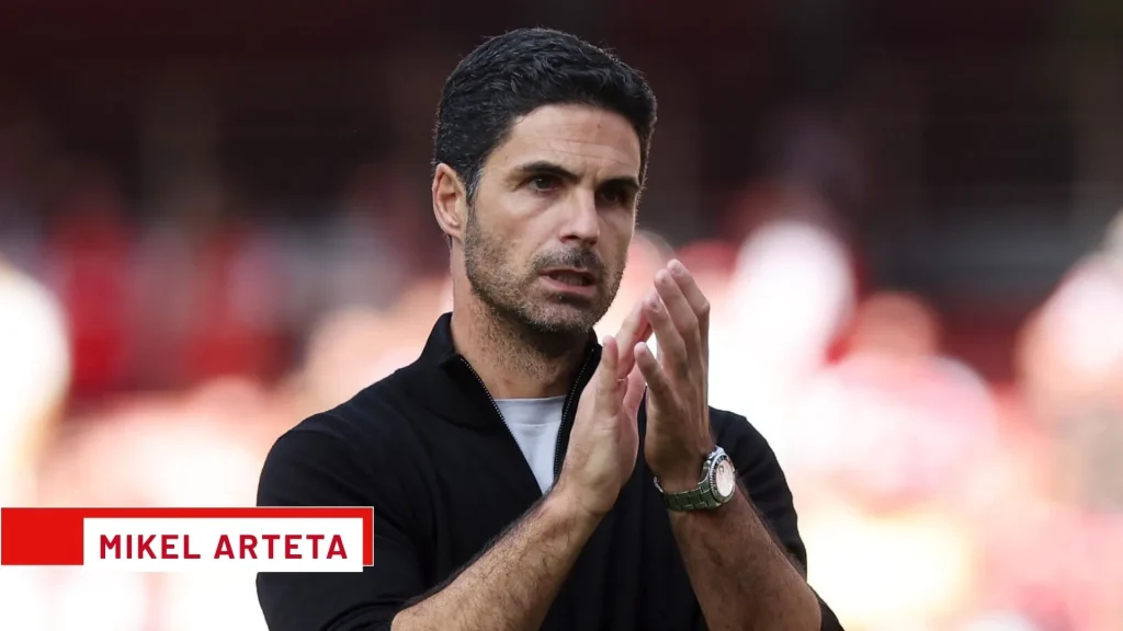Mikel Arteta head coach of Arsenal