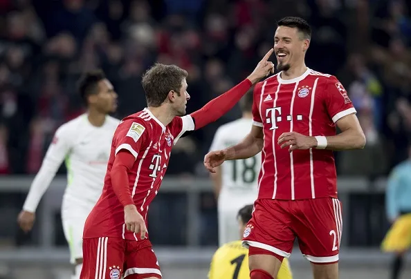 Muller hits 100th Bundesliga Goal 2 Muller hits 100th Bundesliga goal