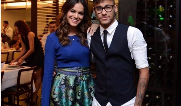 Neymar with Wife