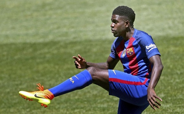 Barcelona star Samuel Umtiti