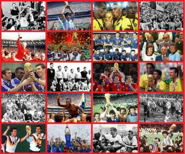 FIFA World Cup History Winner Team List