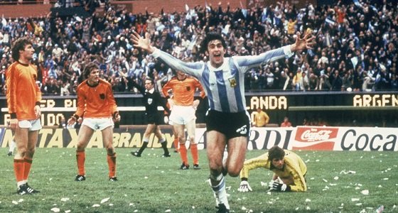Mario Alberto Kempes in 1978 FIFA World Cup