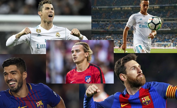 Tops La Liga Power Rankings Feb 2018 : Ronaldo on Top 1 Tops La Liga Power Rankings Feb 2018 : Rolando on Top