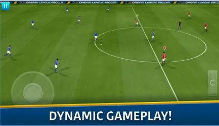 Dynamic gameplay feature in Dream League Soccer 2018