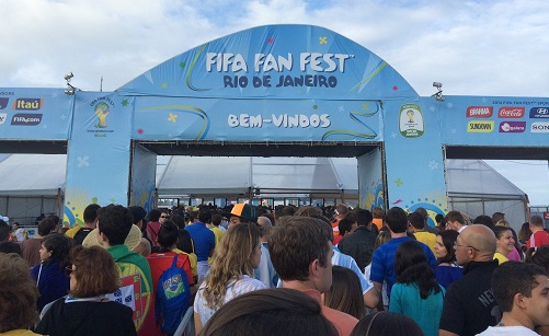 FIFA Fan Fest 2014 in Brazil