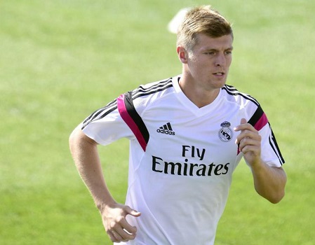 Real Madrid star player Toni Kroos Real Madrid star player Toni Kroos