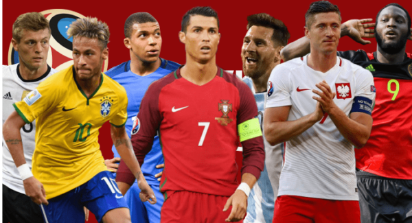 Top 5 Players FIFA World Cup 2018