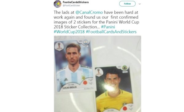 Panini will be announcing the official Booklet