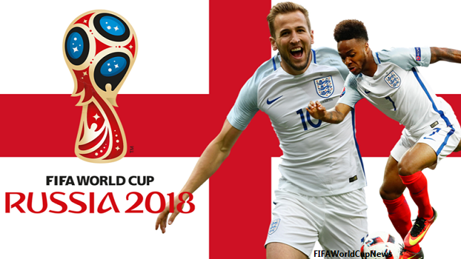 England 2018 World cup team