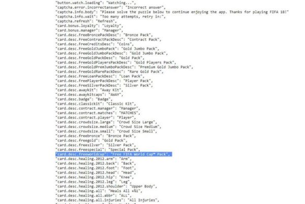 FIFA 18 world cup edition: World Cup 2018 mode for PS4, Xbox One, PC and Nintendo Switch 2 FIFA 18 code an leaked image shows up "Free FIFA World Cup Pack"