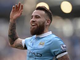 Nicolas Otamendi playing Argentine and Man City