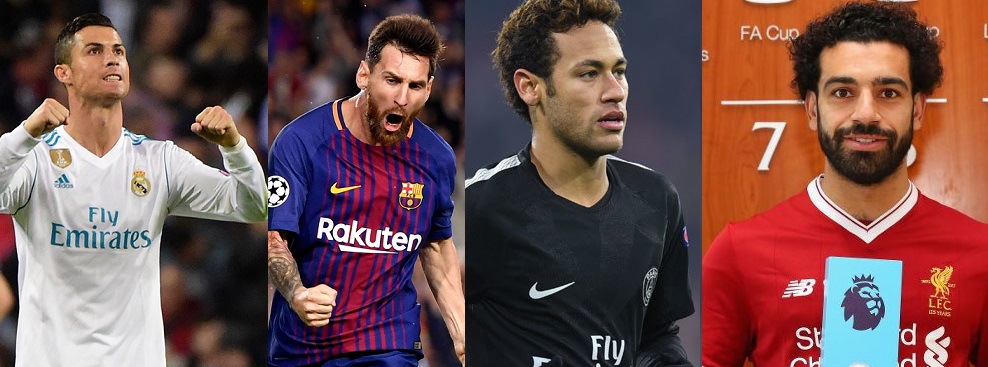 Top Football 2018 World Cup Players