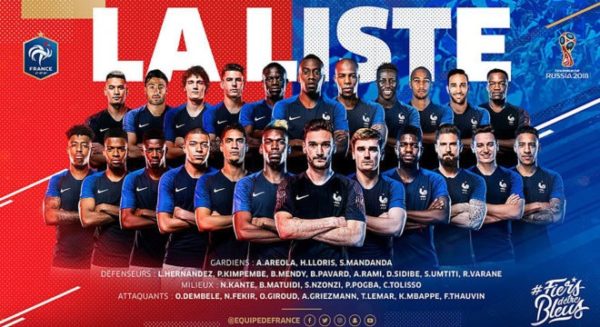 France world cup 2018