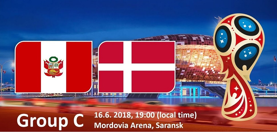 2018 FIFA World Cup Peru vs Denmark group C match