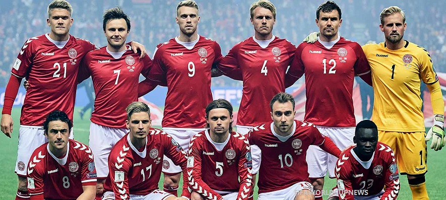 Denmark Football World Cup squad Images