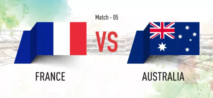 France vs Australia World Cup 2018 Matches