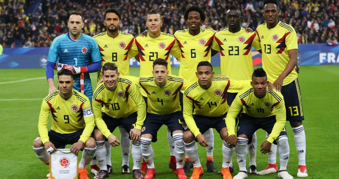 England vs Panama, Japan vs Senegal and Poland vs Colombia 5 Colombia football roster in World Cup