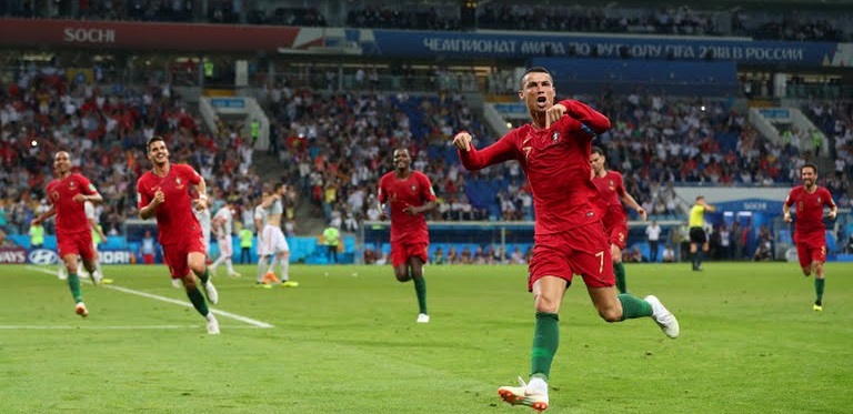 Portugal vs Spain FIFA World Cup 2018 Stage Match