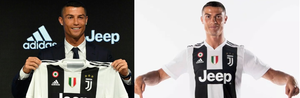 2018 Messi vs Ronaldo Performance 3 Cristiano Ronaldo at official Juventus Team Dress