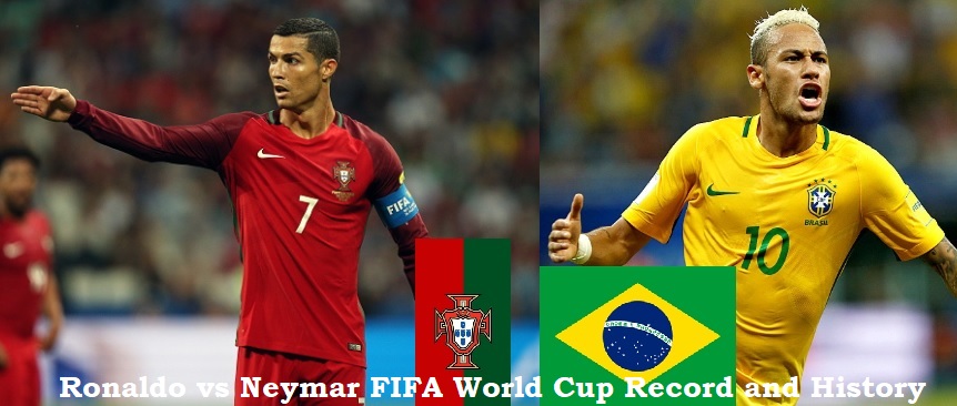Ronaldo vs Neymar FIFA World Cup Record and History