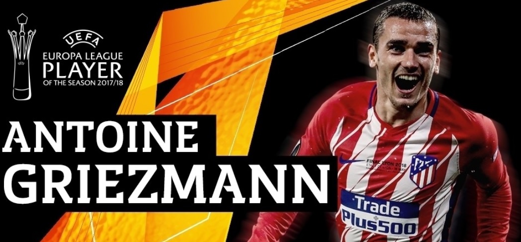 Antoine Griezmann Europa League Player of the Season