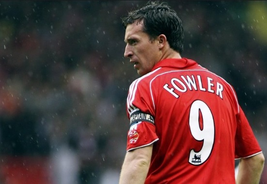Liverpool strikers Robbie Fowler