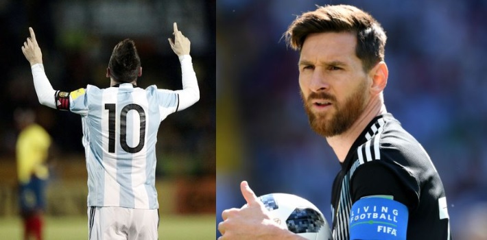 Lionel Messi, the Argentinian footballer