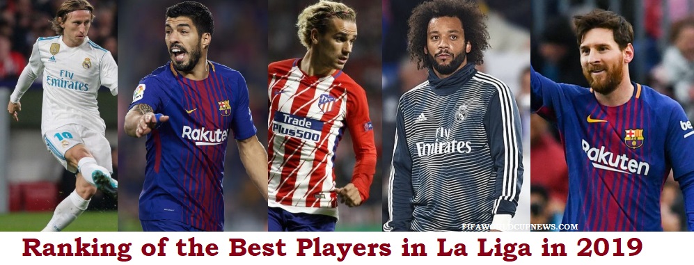 Ranking of the Best 6 Players in La Liga in 2019