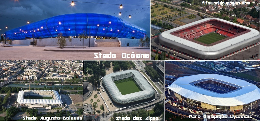 2019 FIFA Womens World Cup Stadiums FIFA Women's World Cup 2019: France World Cup Stadiums