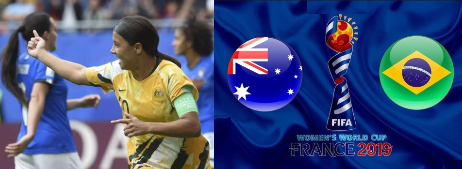 FIFA Women’s World Cup 2019 Australia vs Brazil