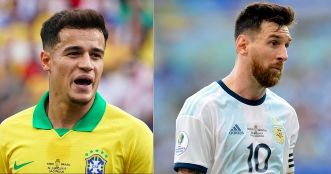 Brazil vs Argentina in 2019 Copa America semifinals