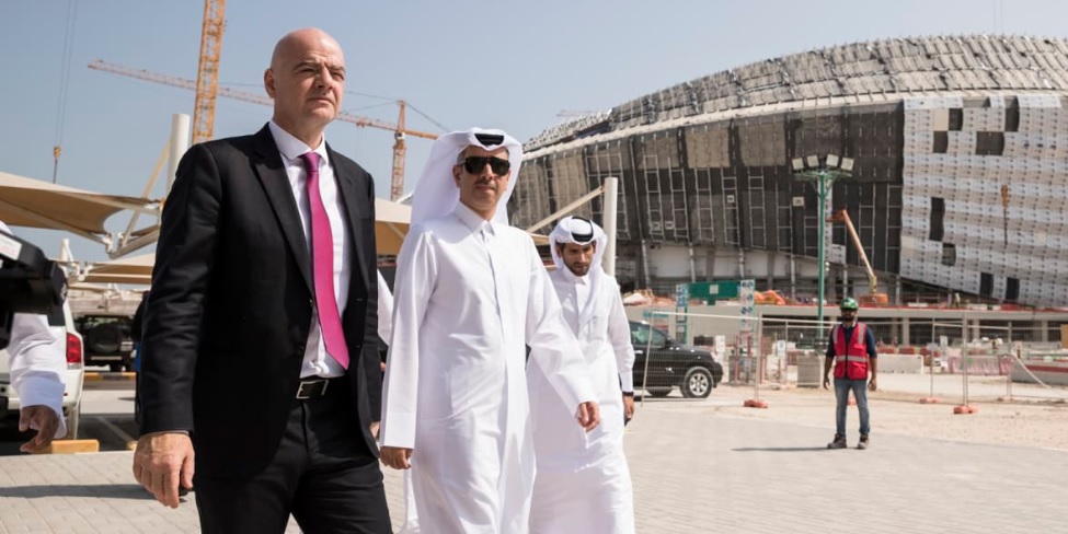 FIFA World Cup Qatar 2022 Qualifiers 2 FIFA President Gianni Infantino visits FIFA World Cup Qatar venues