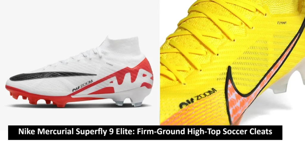 Nike Mercurial Superfly 9 Elite, Firm-Ground High-Top Soccer Cleats