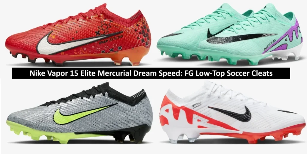 Nike Vapor 15 Elite Mercurial Dream Speed FG Low-Top Soccer Cleats