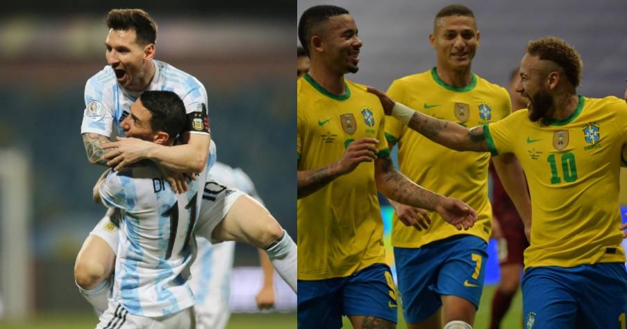 Copa America Final Squad of Argentina vs Brazil compressed Copa America Final: Argentina vs Brazil
