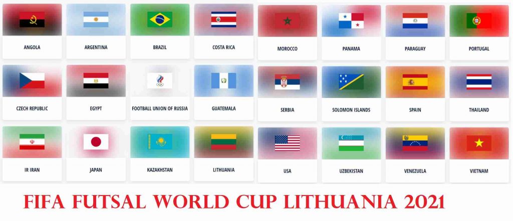 futsal world cup 2021 qualifiers