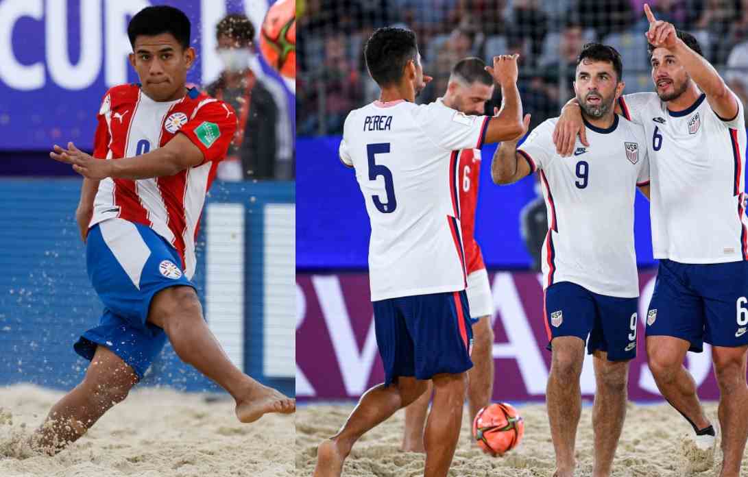 United States vs Paraguay FIFA Beach Soccer 2021
