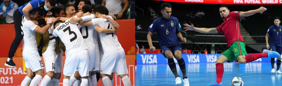FIFA Futsal 2021 finals 2 FIFA Futsal 2021 Quarter-finals