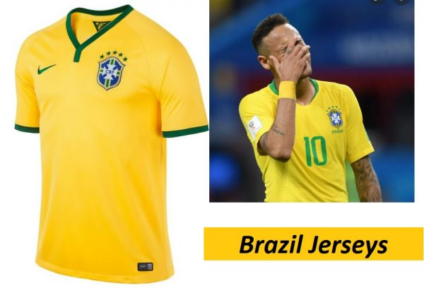 Brazil Jerseys 2022 FIFA World Cup teams Jerseys