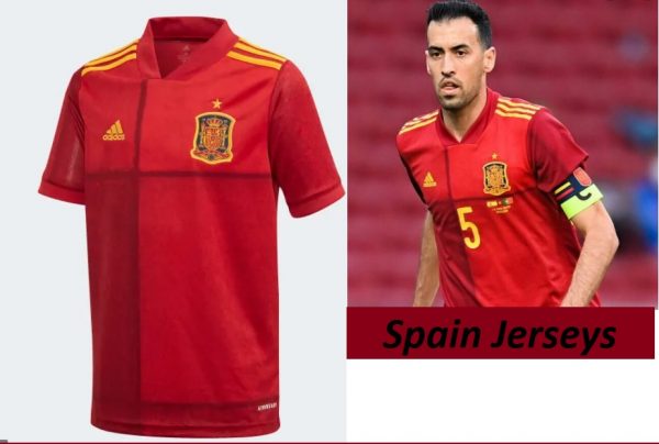 Spain 2022 FIFA World Cup teams Jerseys