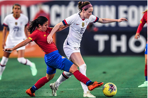 USWNT vs Costa Rica CONCACAF Women's Semi-final