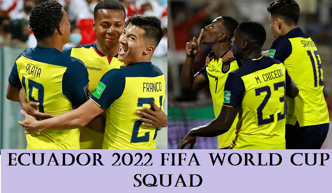 Ecuador 2022 FIFA World Cup Squad