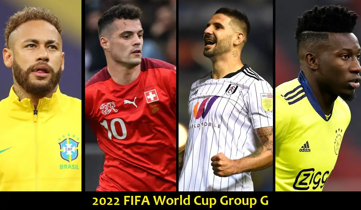 2022 FIFA World Cup Group G Teams