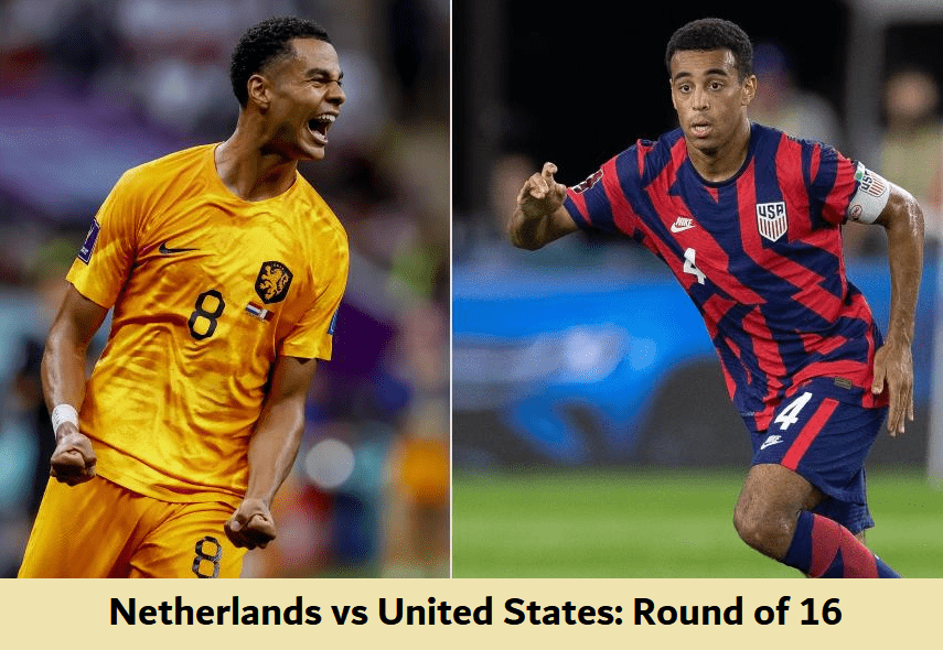 Netherlands vs United States: Round of 16