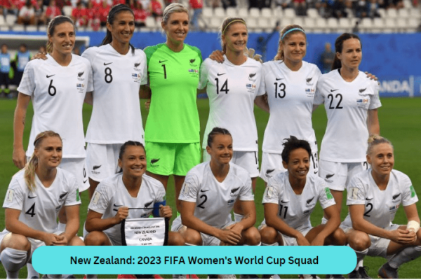 New Zealand 2023 FIFA Women's World Cup Squad