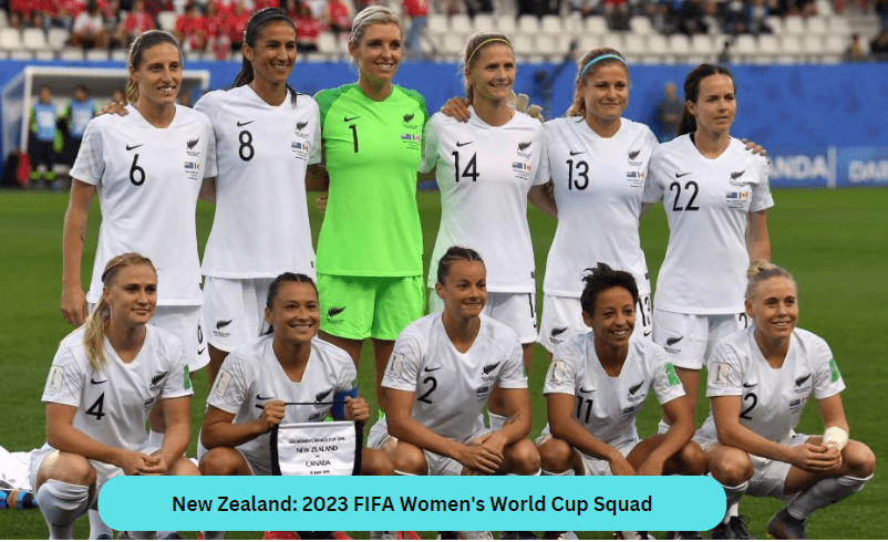 New Zealand 2023 FIFA Women's World Cup Squad