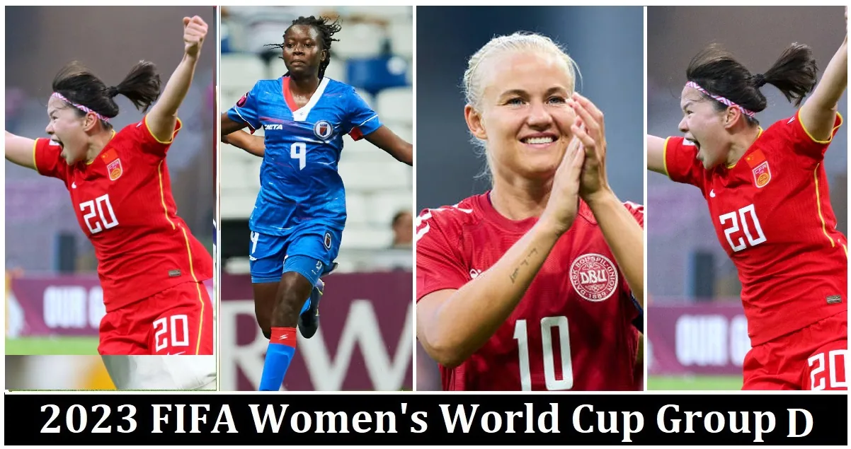 2023 FIFA Women's World Cup Group D Teams -