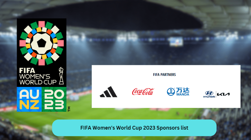 FIFA Women's World Cup 2023 Sponsors list