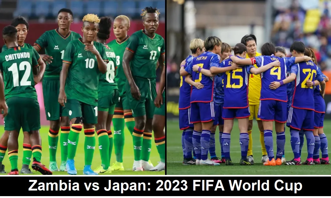 2023 FIFA World Cup Zambia vs Japan